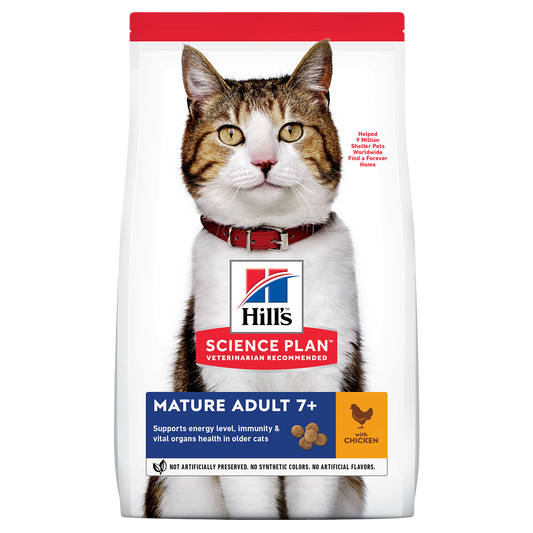 Hill's Science Plan Feline Mature Chicken | VetX