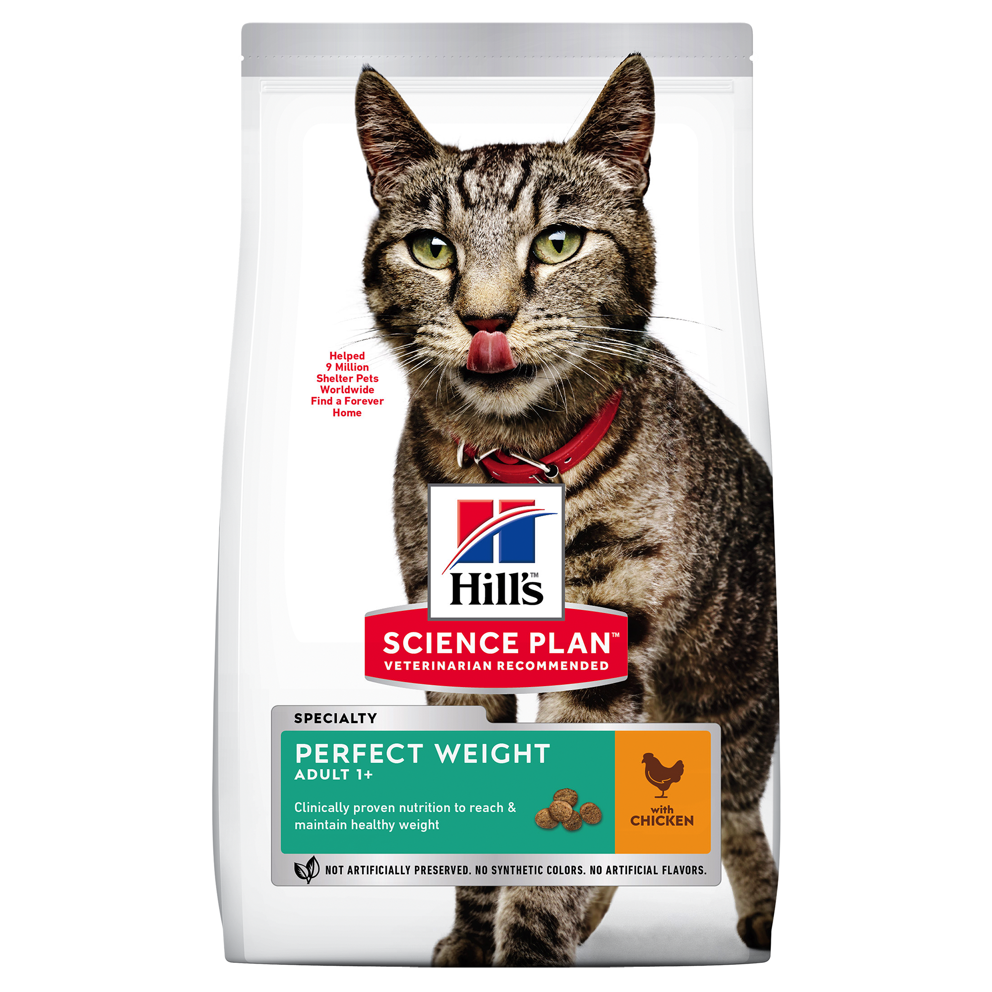 Hill's Science Plan Feline Perfect Weight Chicken | VetX