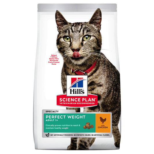 Hill's Science Plan Feline Perfect Weight Chicken | VetX