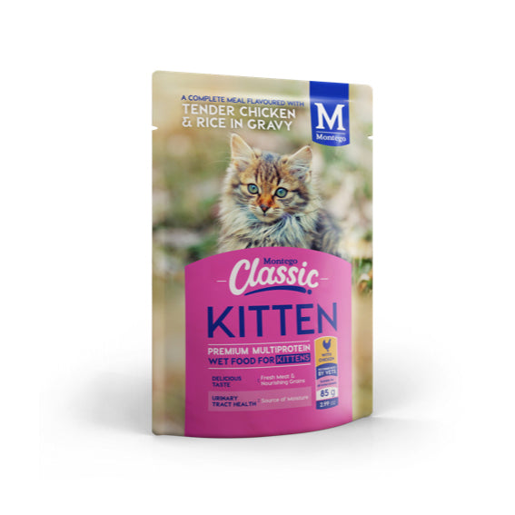 Montego Classic Kitten Food Wet Food Chicken | VetX
