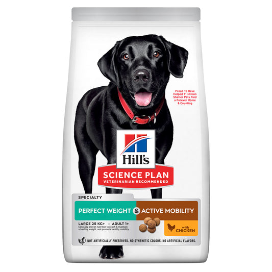 Hill's Science Plan Canine Perfect Weight & Active Mobility| Large Breed | VetX