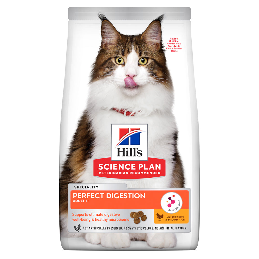 Hill's Science Plan Feline Adult Chicken | Perfect Digestion | VetX