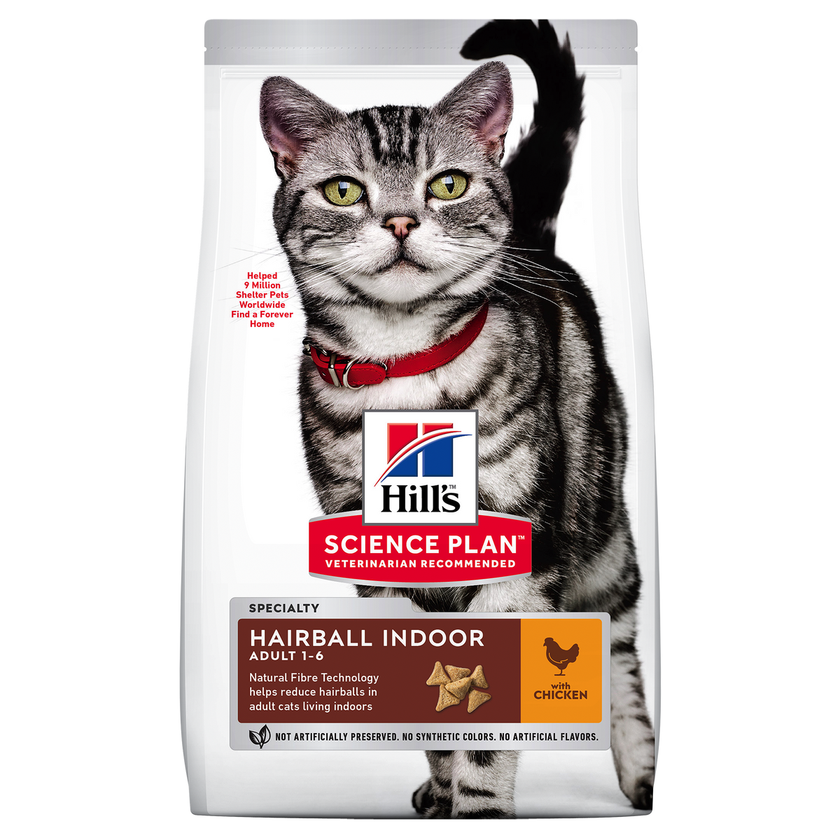 Hill's Science Plan Feline Hairball & Indoor Adult Chicken | VetX