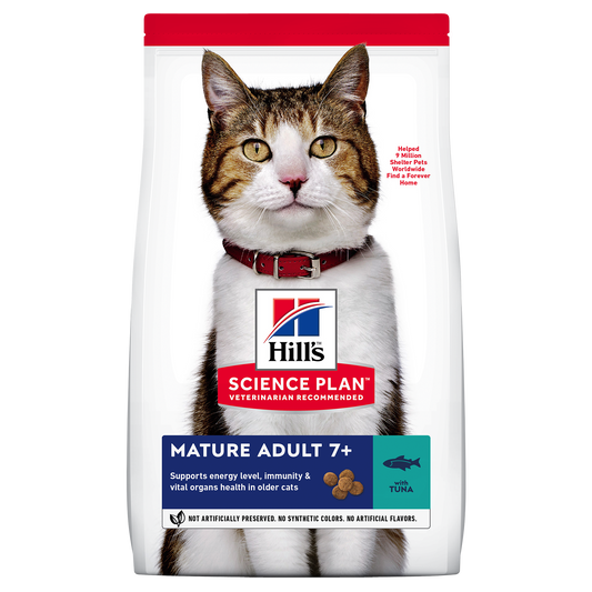 Hill's Science Plan Feline Mature Tuna | VetX