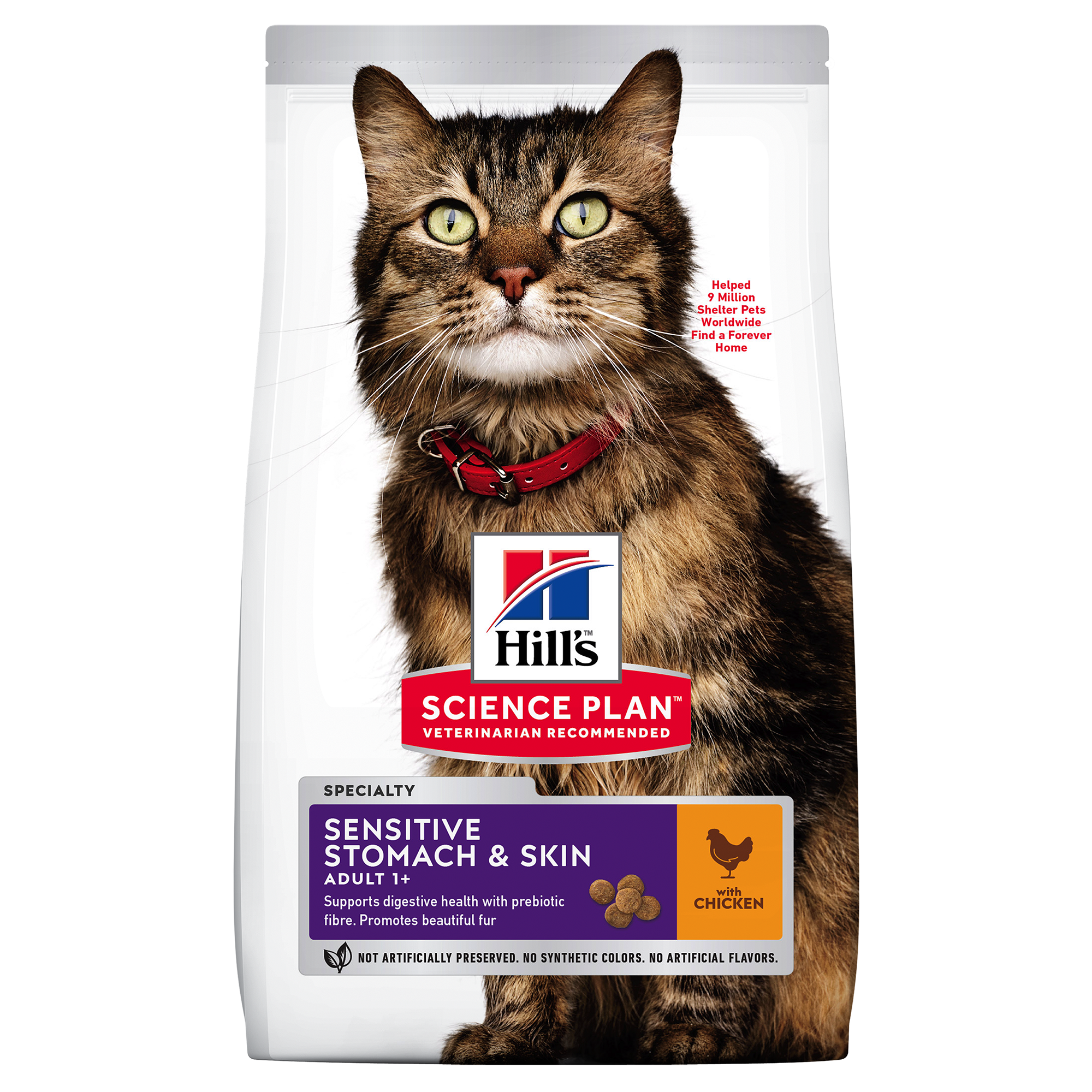 Hill's Science Plan Feline Sensitive Stomach & Skin | VetX