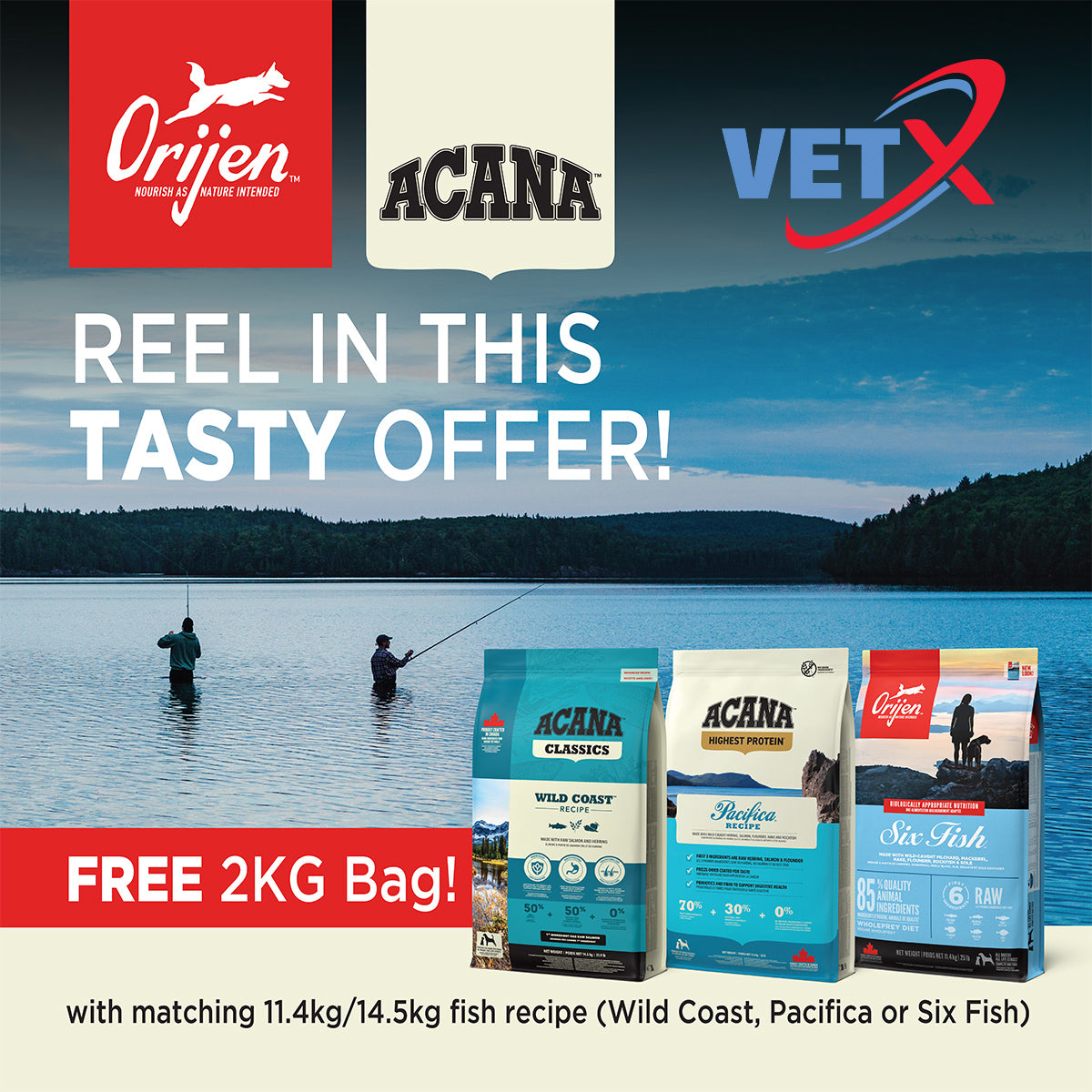 Acana Highest Protein Pacifica Recipe Dog Food – VetX Animal