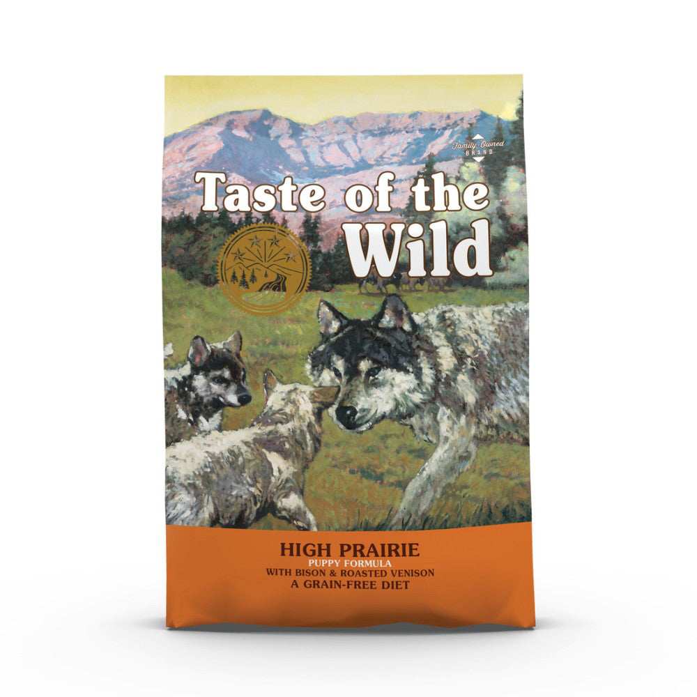 Taste of the Wild | High Prairie | Canine Puppy | with Bison + Roasted Venison