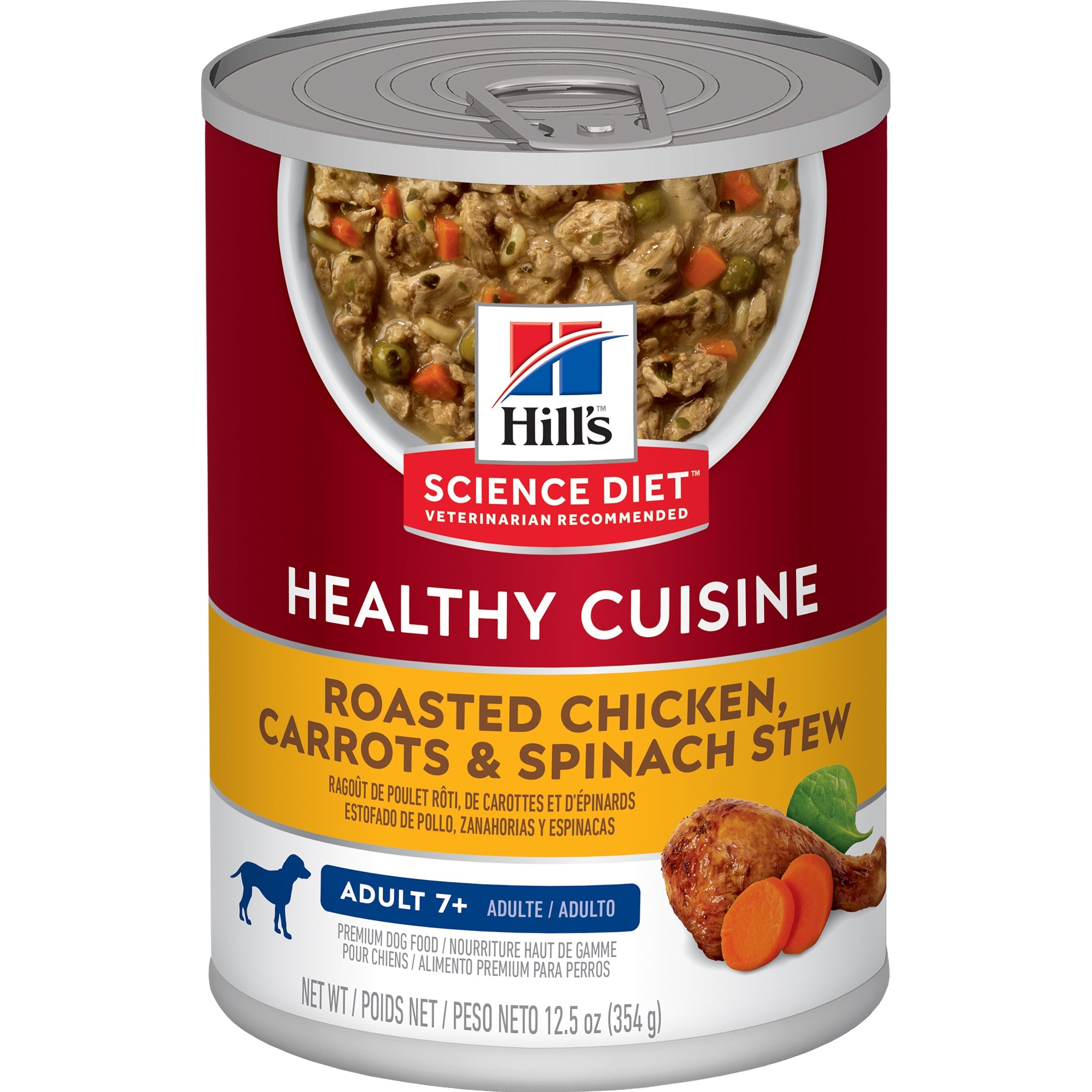 Hill's Science Plan Canine Mature Chicken & Carrot & Spinach Stew | VetX