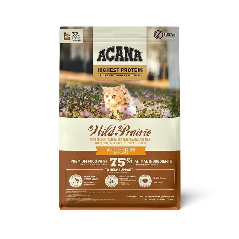 Acana Highest Protein Cat Wild Prairie Cat Food