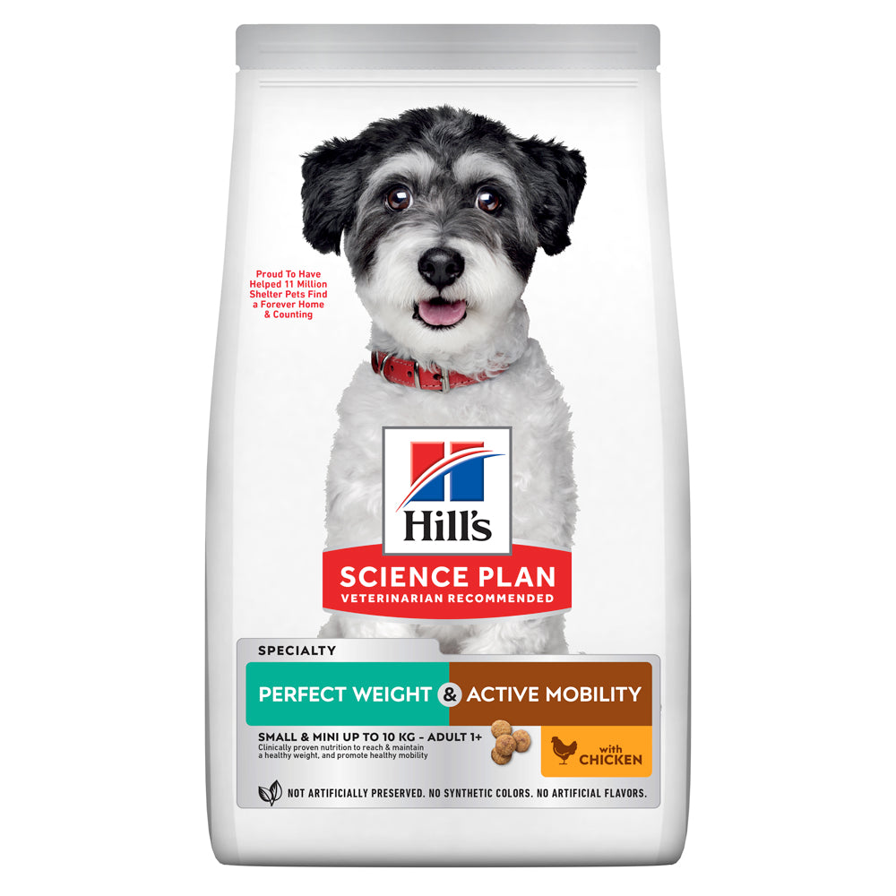 Hill's Science Plan Canine Perfect Digestion & Active Mobility | Small & Mini | Chicken | VetX