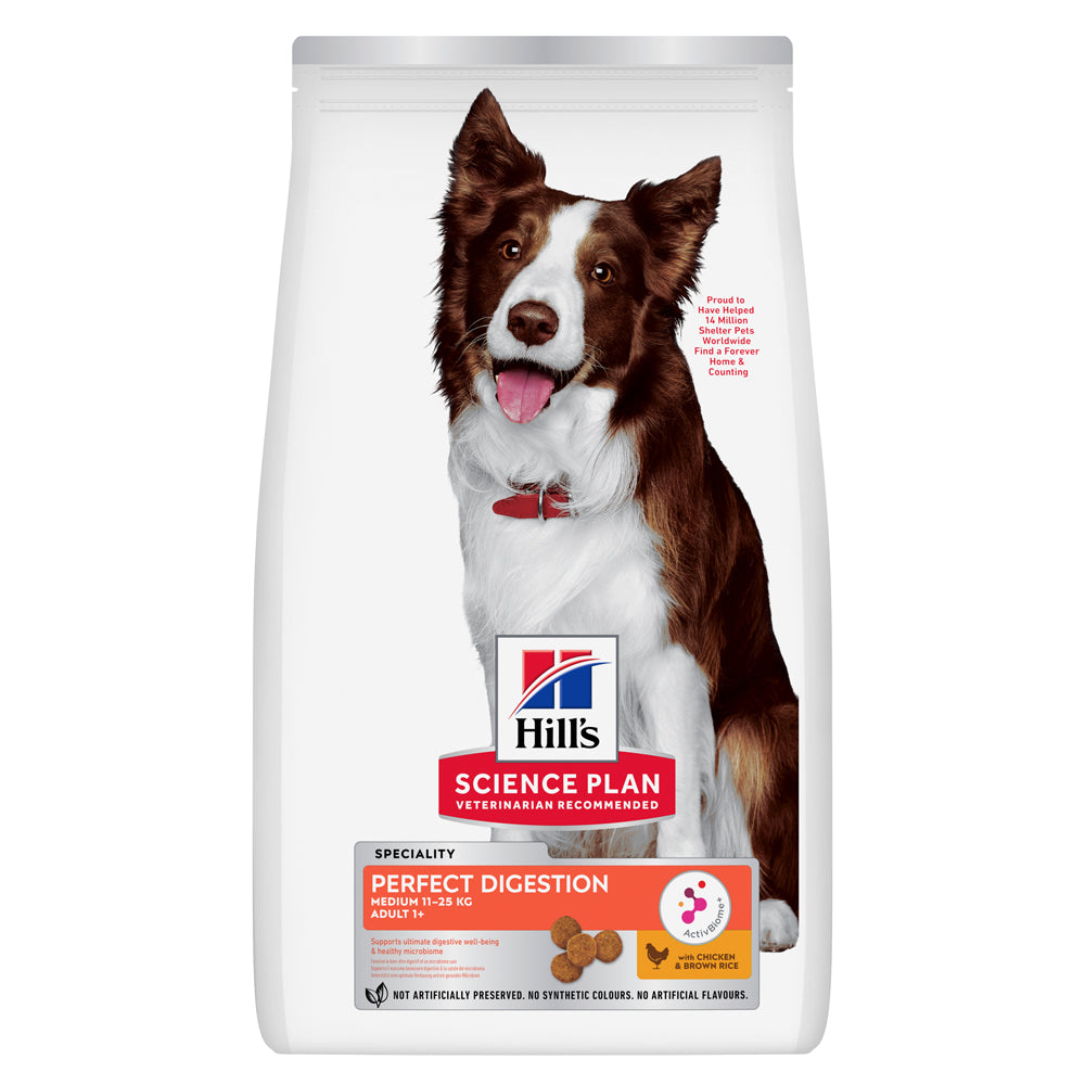 Hill's Science Plan Canine Perfect Digestion| Medium | Chicken | VetX