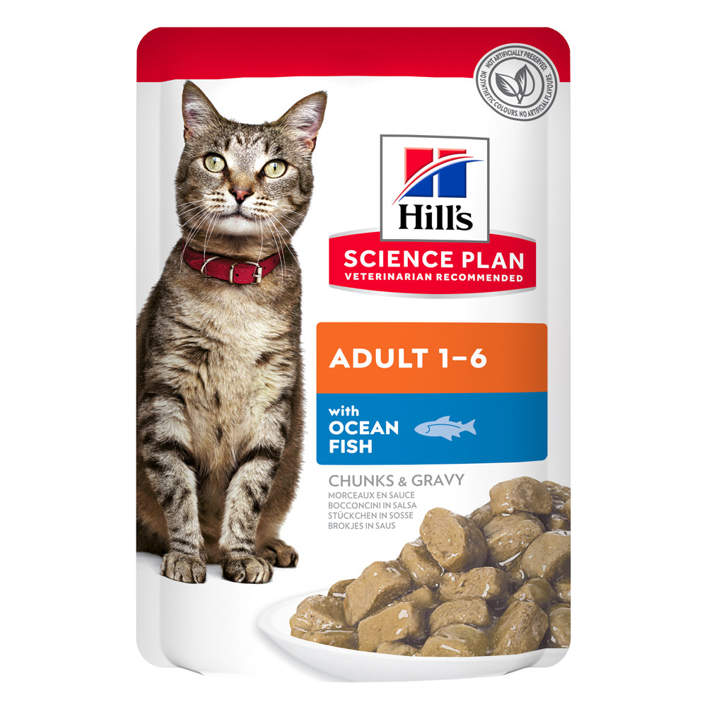 Hill's Science Plan Feline Adult Ocean Fish Pouch | VetX