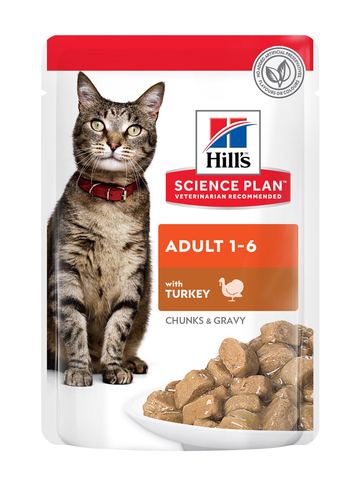 Hill's Science Plan Feline Adult Turkey Pouch | VetX