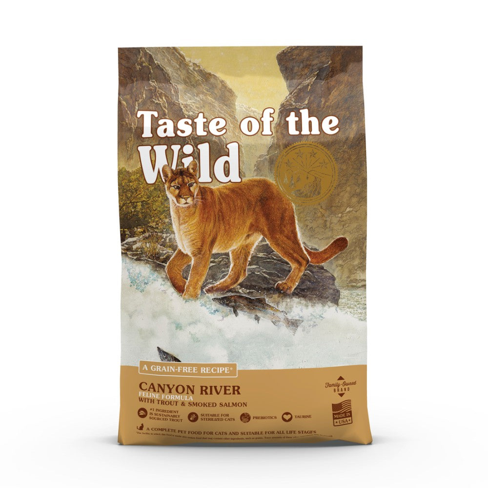 Taste of the Wild | Canyon River | Feline All Life Stages | With Trout & Smoked Salmon
