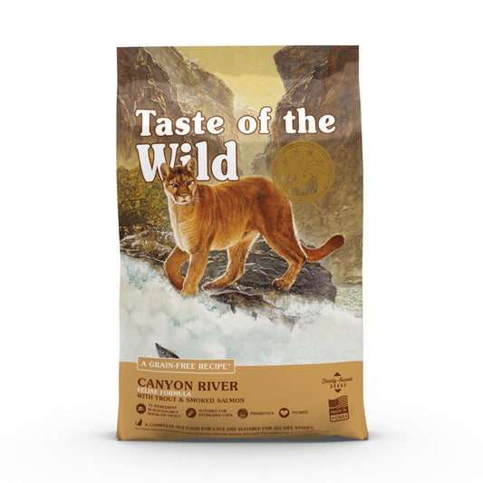Taste of the Wild | Canyon River | Feline All Life Stages | With Trout & Smoked Salmon