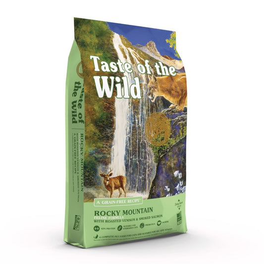 Taste of the Wild | Rocky Mountain | Feline All Life Stages | With Roasted Venison & Smoked Salmon