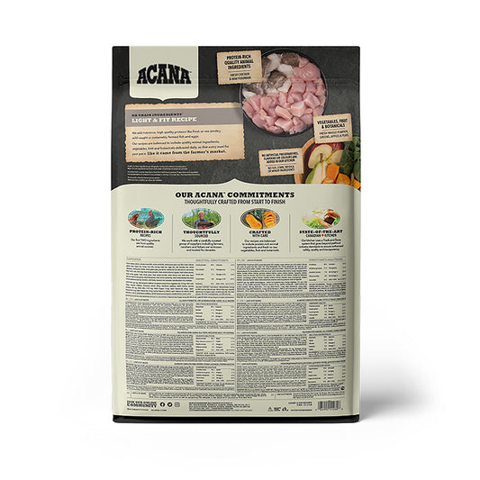 Acana Dog Light & Fit Recipe Dog Food | VetX