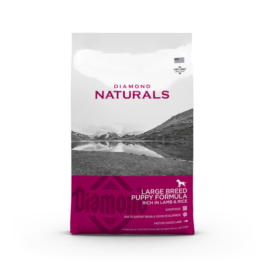 Diamond Naturals - Large Breed Puppy Formula - Lamb & Rice | VetX