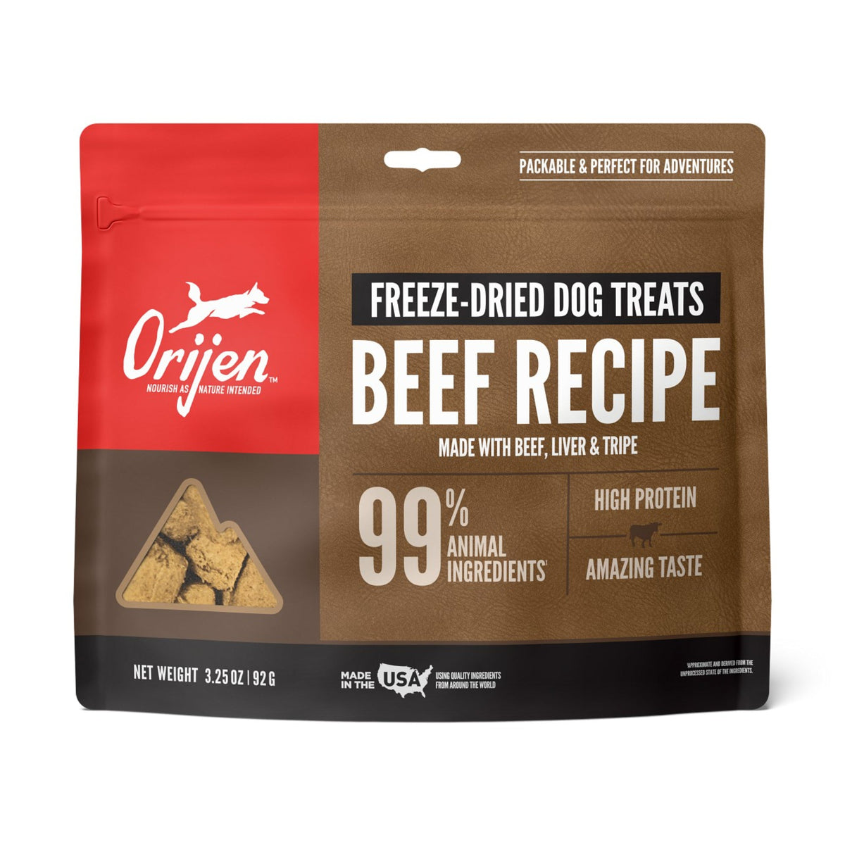 Orijen Ranch-Raised Beef Freeze-Dried Dog Treats | VetX