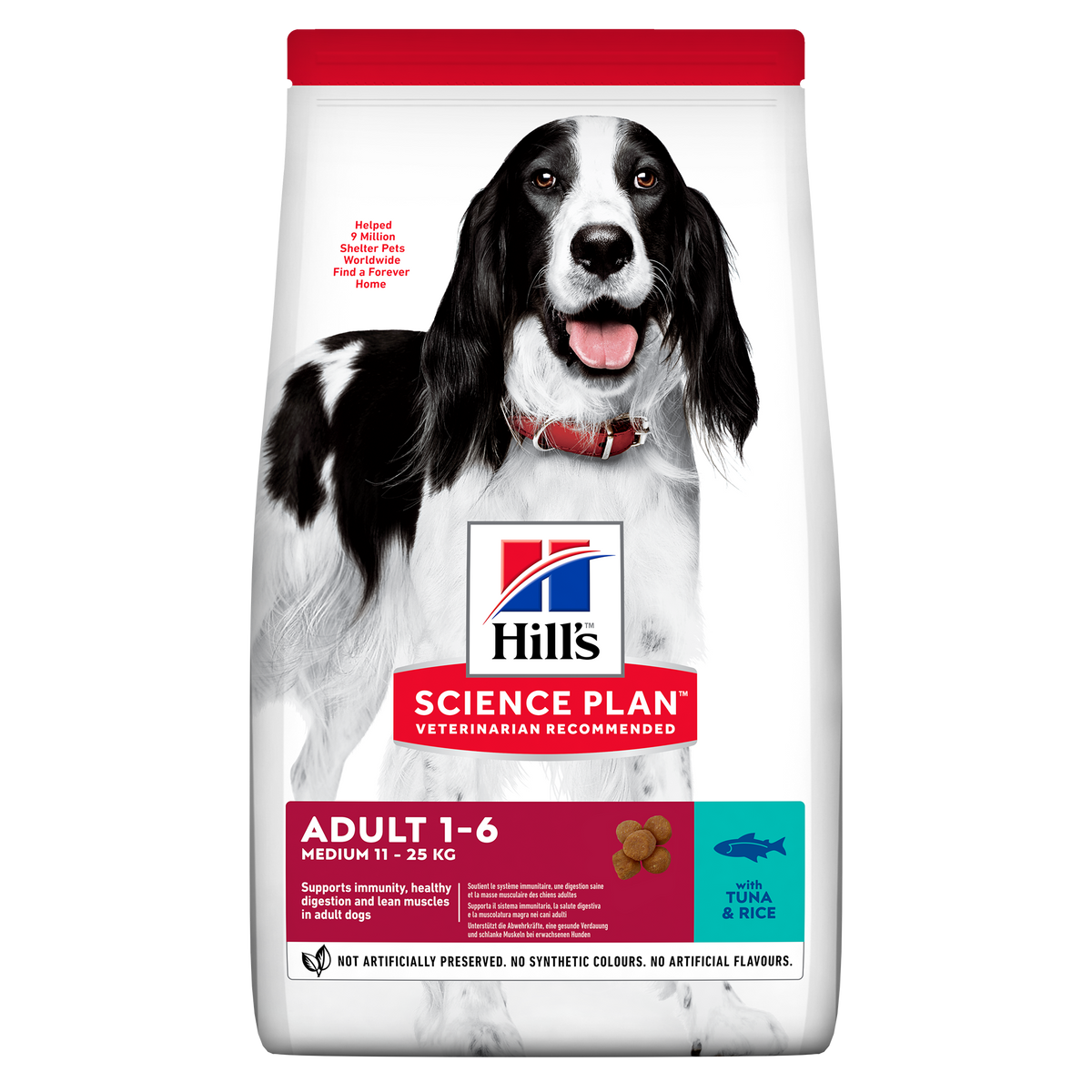 Hill's Science Plan Canine Adult Medium Tuna & Rice | VetX