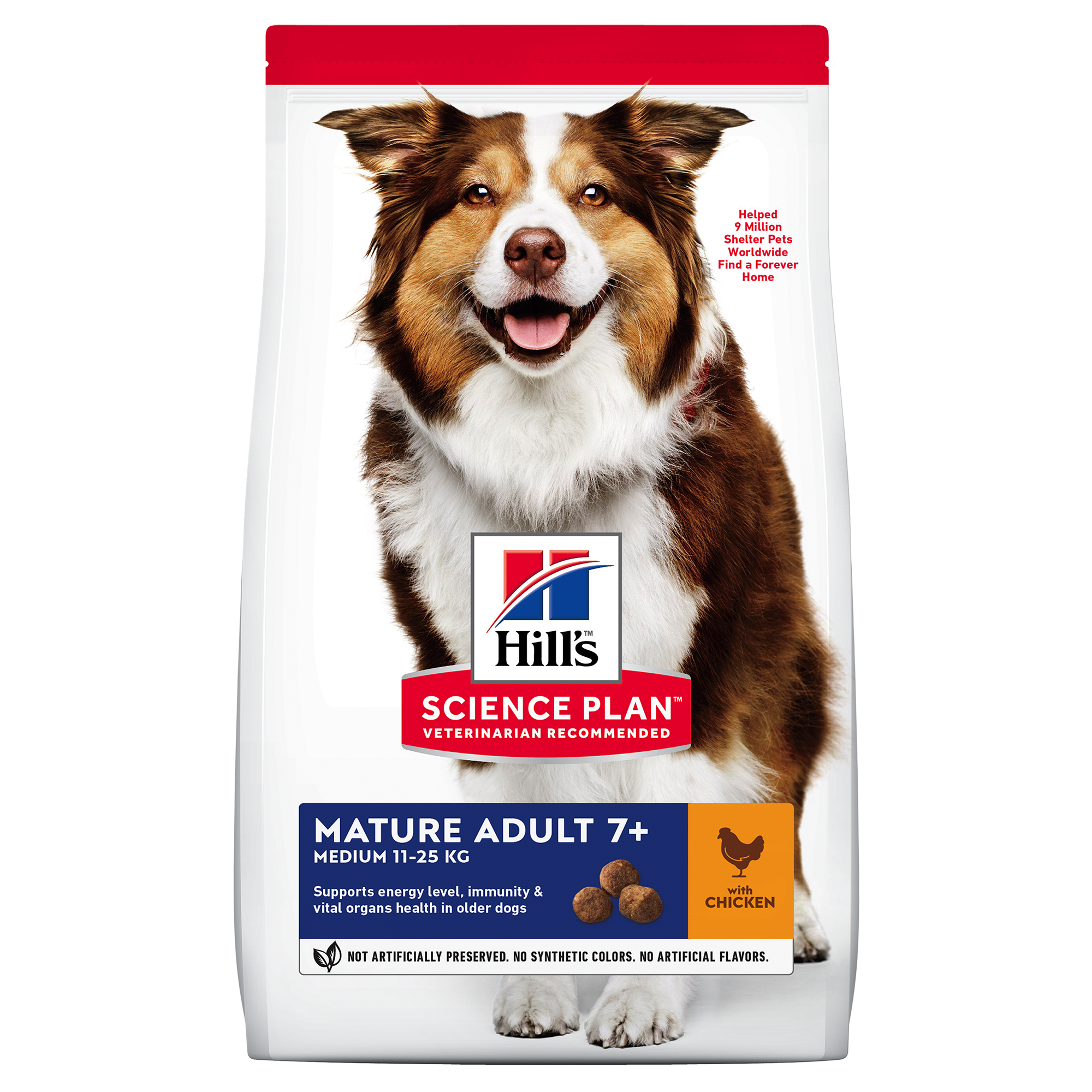 Hill's Science Plan Canine Senior Vitality Medium Chicken | VetX