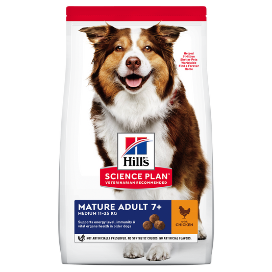 Hill's Science Plan Canine Senior Vitality Medium Chicken | VetX