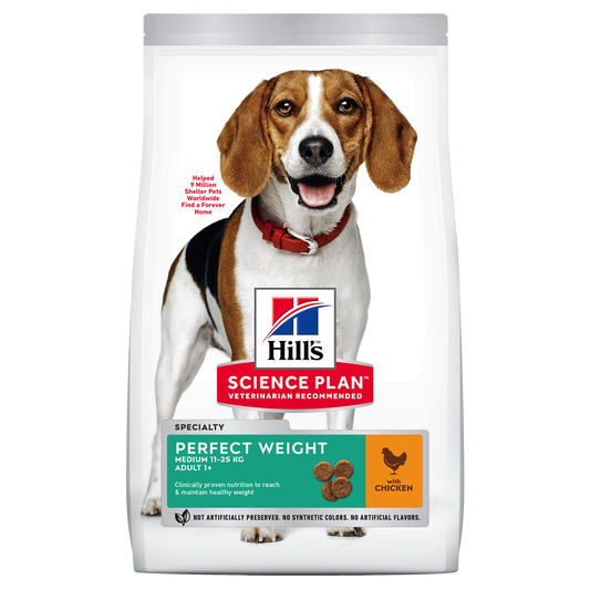 Hill's Science Plan Canine Perfect Weight Medium | VetX