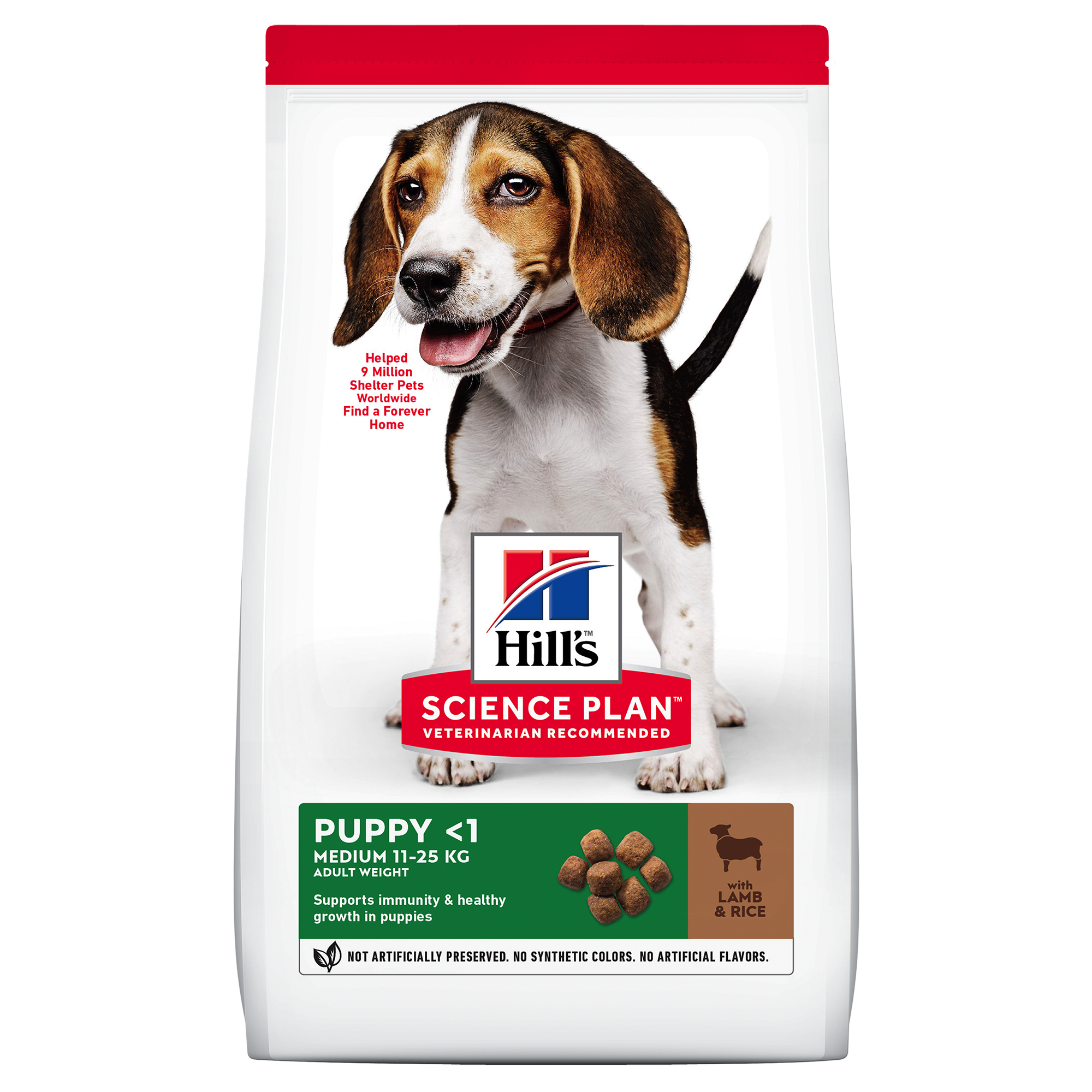 Hill's Science Plan Canine Puppy Medium Lamb & Rice | VetX