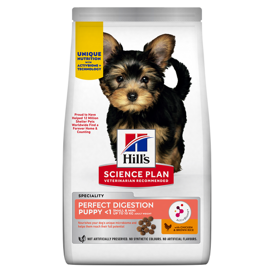 Hill's Science Plan Canine Perfect Digestion Puppy Small & Mini | VetX